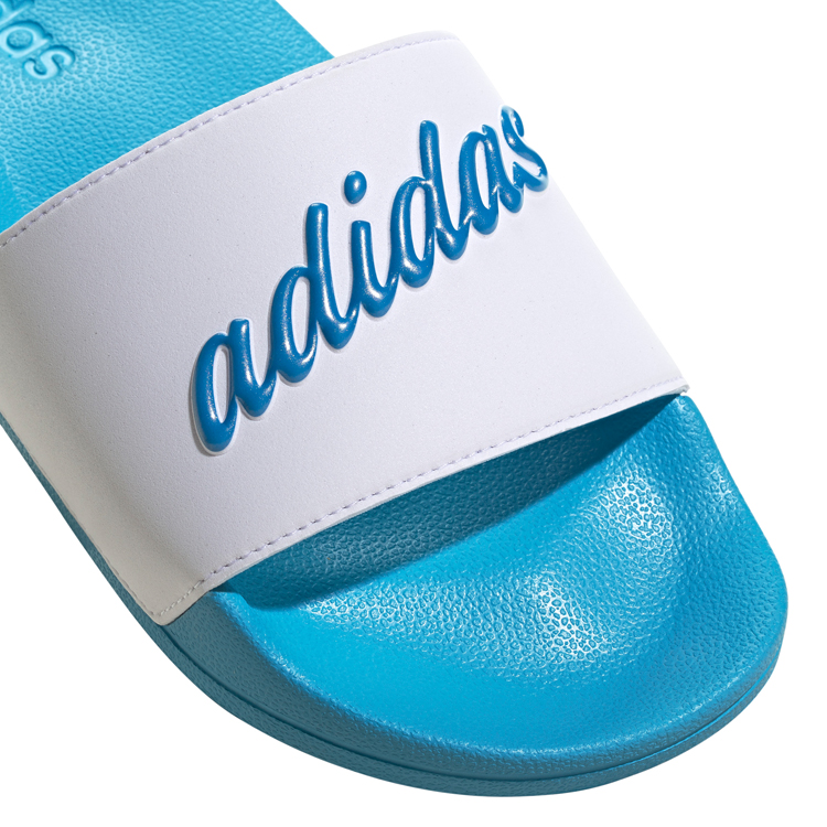 Slapi Adidas ADILETTE SHOWER pt Femei / 43.5 / Alb-albastru deschis photo 4